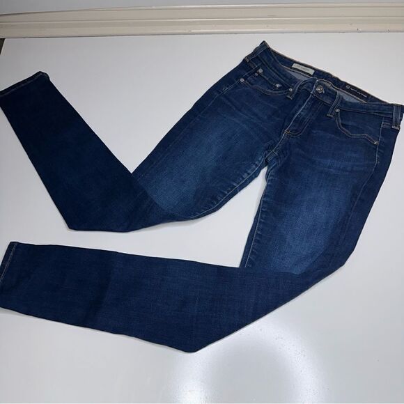 Adriano Goldschmied The Legging Super Skinny Denim Washed‎ Blue Jean in Size 29 - Picture 4 of 12